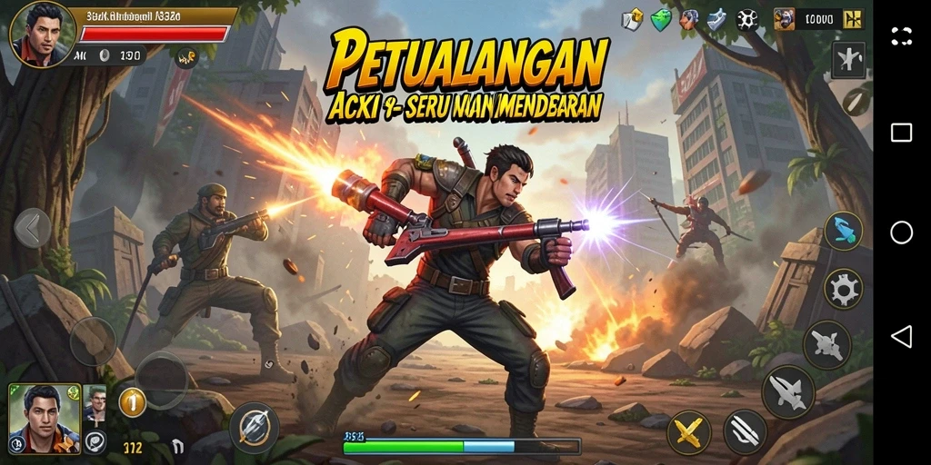 Gameplay mendebarkan di 33ZK dengan aksi menegangkan.