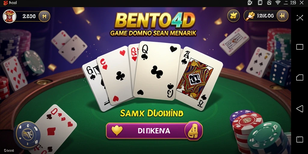 Screenshot BENTO4D menampilkan gameplay yang seru dan kompetitif.