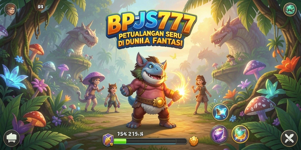 Tampilan gameplay menarik di dunia petualangan
