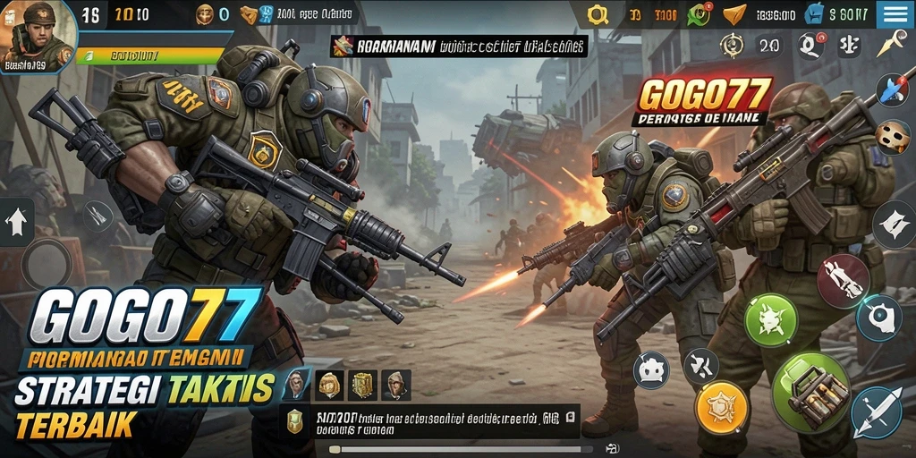 Screenshot GOGO77 menampilkan aksi gameplay strategi yang mendebarkan.