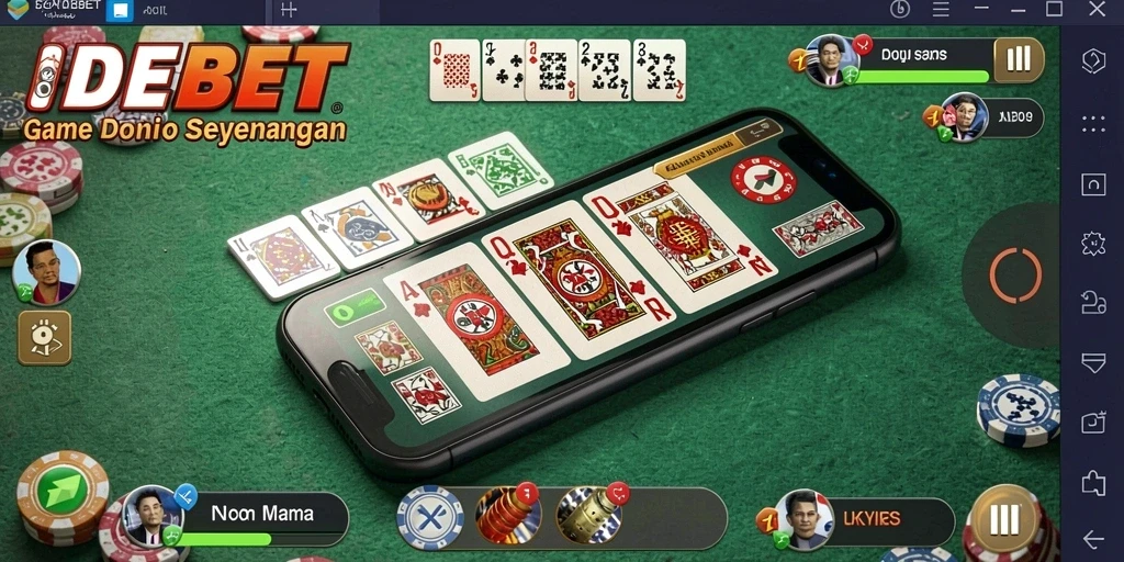 Tampilan gameplay seru dari IDEBET dengan grafis menarik.