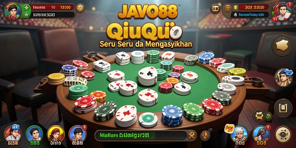 Tampilan gameplay QiuQiu yang menarik di JAVO88.