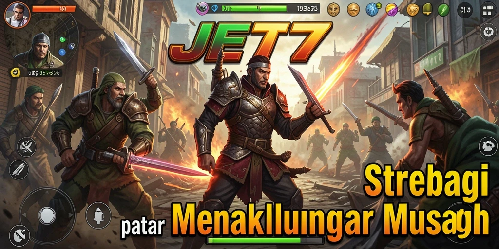 Tampilan gameplay JET77 yang mendebarkan dan menarik.