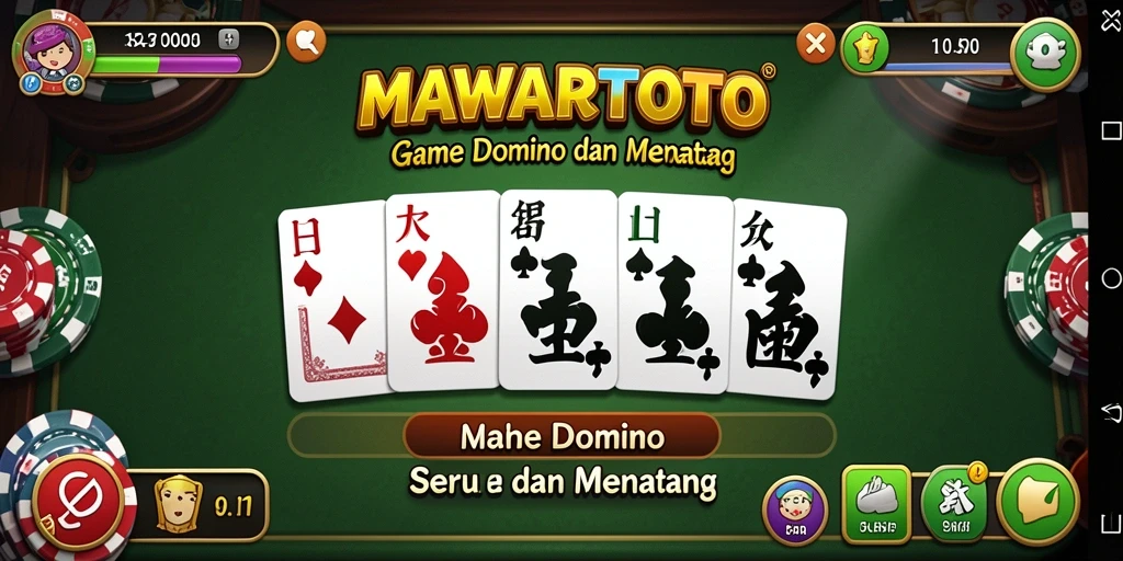 Tampilan gameplay seru dari MAWARTOTO yang menyenangkan.