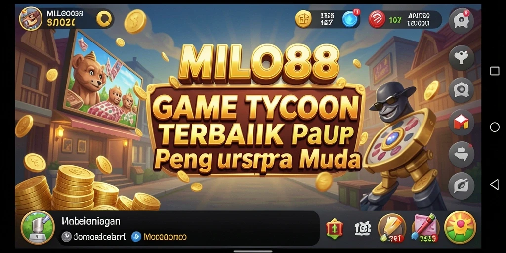 Tampilan menarik dari gameplay Tycoon di MILO88.