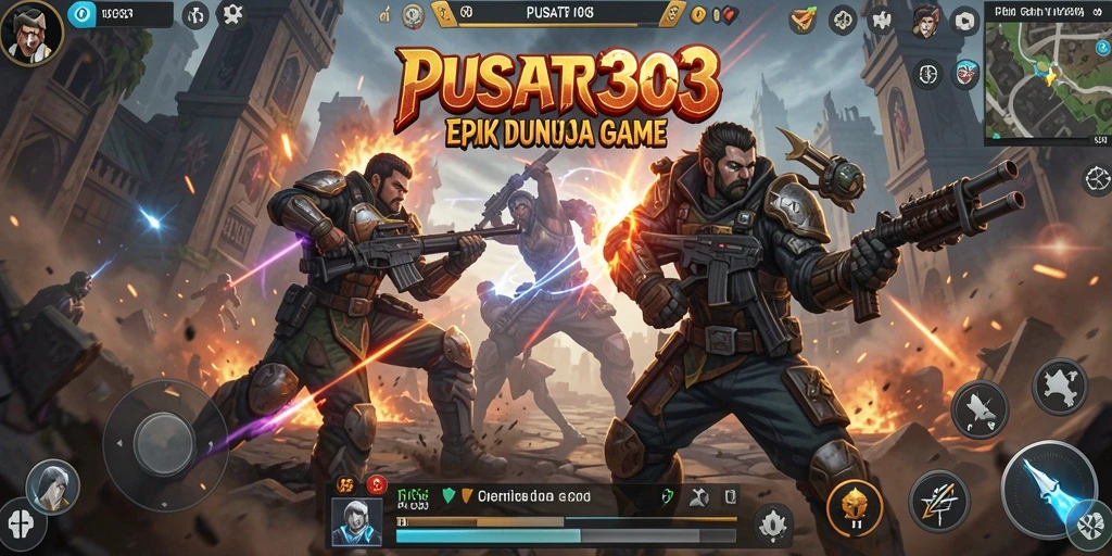 Tampilan gameplay PUSAT303 yang seru dan dinamis.
