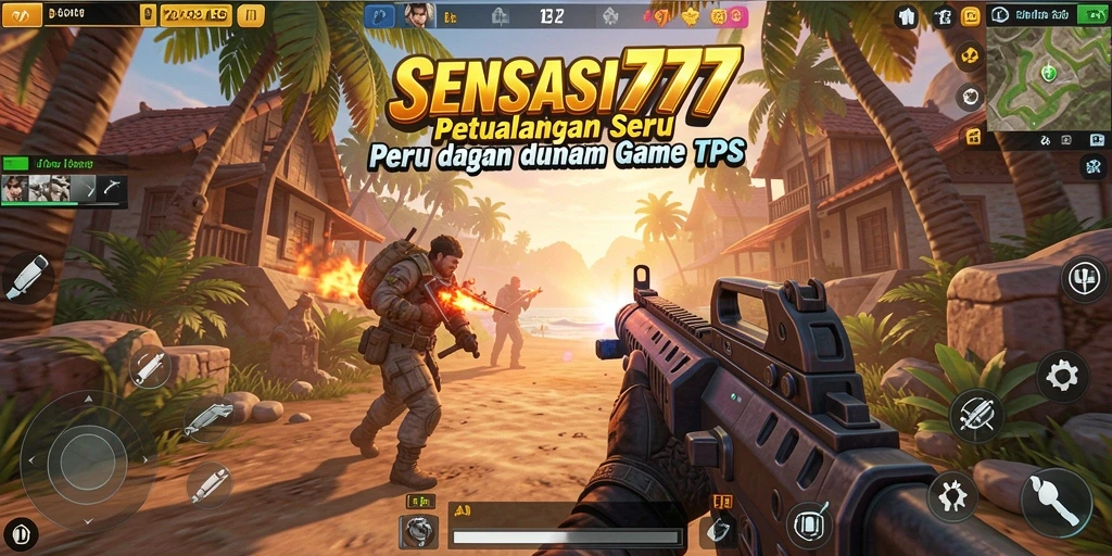 Screenshot gameplay TPS SENSASI777 yang penuh aksi.