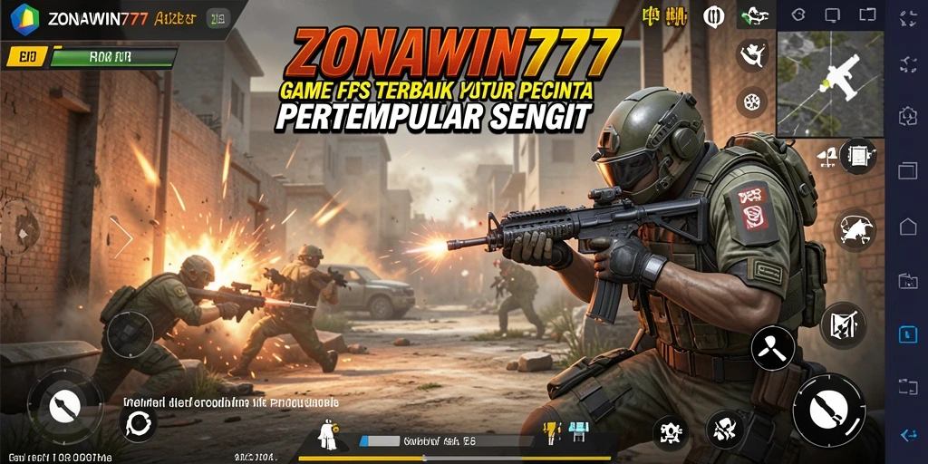 Tampilan menegangkan dari gameplay ZONAWIN777 yang mendebarkan.